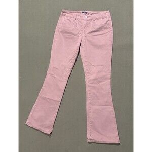 Gap Pants Womens 2 Khaki Low Rise Flare Leg Stretch Bootcut Zip Fly 1969